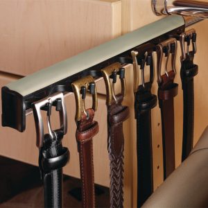 Synergy belt tack with belts hanging
