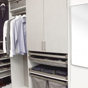 Elite Fixed Mirror hanging in closet