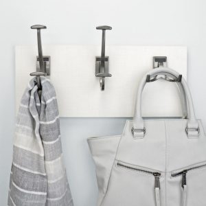 Coat Hook with handing coat and bag